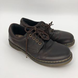 Dr. Martens brown leather oxfords